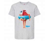 Футболка детская Немо (Nemo) серая (NEMO-007-gray) 140 см Футболка детская Немо (Nemo) серая (NEMO-007-gray) 140 см