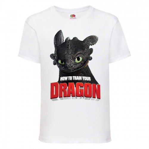 Футболка детская Как приручить дракона (DRAGONS) белая (dragon-05-white) 128 см. Футболка детская Как приручить дракона (DRAGONS) белая (dragon-05-white) 128 см.