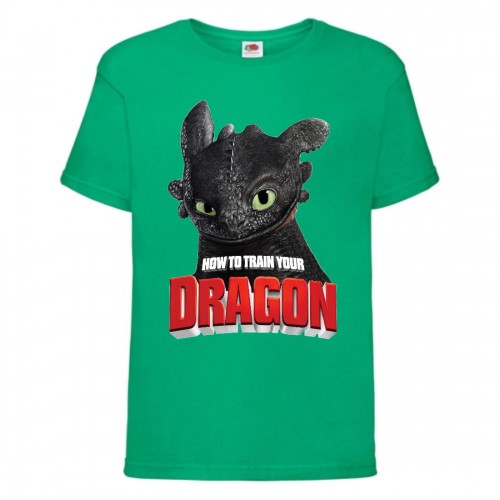 Футболка детская Как приручить дракона (DRAGONS) зеленая (dragon-05-green) 164 см Футболка детская Как приручить дракона (DRAGONS) зеленая (dragon-05-green) 164 см