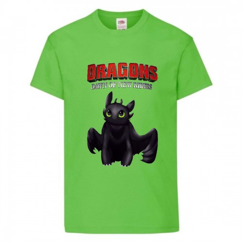 Футболка детская Как приручить дракона (DRAGONS) светло-зеленая (DRAGONS-002-green) 116 см Футболка детская Как приручить дракона (DRAGONS) светло-зеленая (DRAGONS-002-green) 116 см