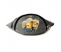 Сумка Бананка на пояс Миньоны (Minions-005) Cappuccino Toys серая