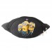 Сумка Бананка на пояс Миньоны (Minions-005) Cappuccino Toys черная
