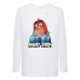 Лонгслив реглан Энгри бердз 3 (Angry Birds) белая (ANB wh 03) 104 см