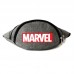 Сумка Бананка на пояс Марвел (Marvel-logo) Cappuccino Toys серая