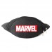 Сумка Бананка на пояс Марвел (Marvel-logo) Cappuccino Toys черная