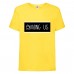 Футболка детская Амонг АС  (Among US) желтая (among-us-003-yellow) 128 см
