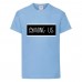 Футболка детская Амонг АС  (Among US) светло-голубая (among-us-003-blue) 116 см