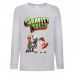 Лонгслив реглан Гравити Фалз (Gravity falls) серый (GF gr 001) 128 см