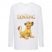 Лонгслив реглан Король Лев 2 (Lion King) белый (LK wh 002) 152 см