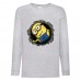 Лонгслив реглан Миньоны (Minions) серый (MS gr 001) 104 см