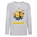 Лонгслив реглан Миньоны 7 (Minions) серый (MS gr 007) 116 см