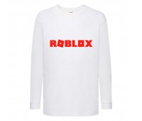 Лонгслив реглан Роблокс (Roblox) белый (RBL wh 01) 140 см