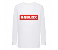 Лонгслив реглан Роблокс 3 (Roblox) белый (RBL wh 03) 116 см