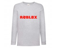 Лонгслив реглан Роблокс (Roblox) серый (RBL gr 01) 116 см