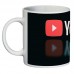 Кружка Ютуб YouTube SuperCup (чашка-SC-CC001)