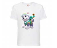 Футболка детская Щенячий патруль (Paw Patrol) белая (everest-white) размер 104 см Футболка детская Щенячий патруль (Paw Patrol) белая (everest-white) размер 104 см