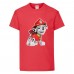  Футболка детская Щенячий патруль (Paw Patrol) красная (marshal-red) размер 104 см