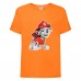  Футболка детская Щенячий патруль (Paw Patrol) оранжевая (marshal-orange) размер 128 см