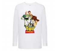 Лонгслив реглан Истории игрушек 5 (Toy Story) белая (TST wh 05) 128 см