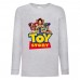 Лонгслив реглан Истории игрушек (Toy Story) серый (TST gr 01) 104 см