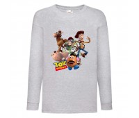 Лонгслив реглан Истории игрушек 4 (Toy Story) серый (TST gr 04) 104 см