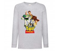 Лонгслив реглан Истории игрушек 5 (Toy Story) серый (TST gr 05) 104 см