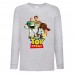 Лонгслив реглан Истории игрушек 5 (Toy Story) серый (TST gr 05) 104 см