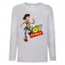 Лонгслив реглан Истории игрушек 6 (Toy Story) серый (TST gr 06) 104 см