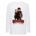 Лонгслив реглан Как приручить дракона 3 (How to train your dragon) белый (TRD wh 03) 140 см