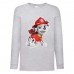 Лонгслив реглан Щенячий патруль 11 (Paw Patrol) серый (PWP gr 002) 104 см