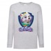Лонгслив реглан Щенячий патруль 18 (Paw Patrol) серый (PWP gr 009) 104 см
