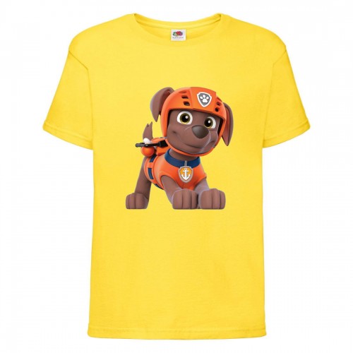 Футболка детская Щенячий патруль (Paw Patrol) желтая (zuma-yellow) размер 104 см Футболка детская Щенячий патруль (Paw Patrol) желтая (zuma-yellow) размер 104 см