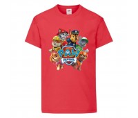 Футболка детская Щенячий патруль (Paw Patrol) красная (all-puppies-red) размер 104 см Футболка детская Щенячий патруль (Paw Patrol) красная (all-puppies-red) размер 104 см