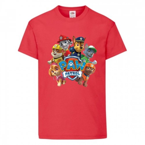 Футболка детская Щенячий патруль (Paw Patrol) красная (all-puppies-red) размер 104 см Футболка детская Щенячий патруль (Paw Patrol) красная (all-puppies-red) размер 104 см