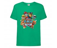 Футболка детская Щенячий патруль (Paw Patrol) зеленая (all-puppies-green) размер 104 см Футболка детская Щенячий патруль (Paw Patrol) зеленая (all-puppies-green) размер 104 см