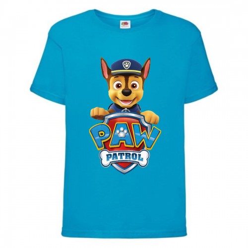 Футболка детская Щенячий патруль (Paw Patrol) голубая (racer-blue) размер 116 см Футболка детская Щенячий патруль (Paw Patrol) голубая (racer-blue) размер 116 см