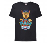 Футболка детская Щенячий патруль (Paw Patrol) черная (racer-black) размер 104 см Футболка детская Щенячий патруль (Paw Patrol) черная (racer-black) размер 104 см