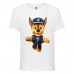 Футболка детская Щенячий патруль (Paw Patrol) белая (racer-2-white) размер 128 см Футболка детская Щенячий патруль (Paw Patrol) белая (racer-2-white) размер 128 см