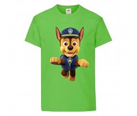 Футболка детская Щенячий патруль (Paw Patrol) светло-зеленая (racer-2-green) размер 104 см Футболка детская Щенячий патруль (Paw Patrol) светло-зеленая (racer-2-green) размер 104 см