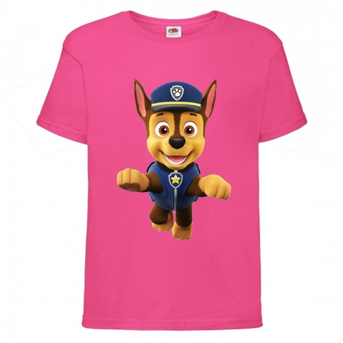 Футболка детская Щенячий патруль (Paw Patrol) розовая (racer-2-pink) размер 104 см Футболка детская Щенячий патруль (Paw Patrol) розовая (racer-2-pink) размер 104 см