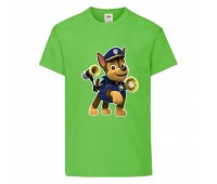 Футболка детская Щенячий патруль (Paw Patrol) светло-зеленая (racer-3-green) размер 116 см Футболка детская Щенячий патруль (Paw Patrol) светло-зеленая (racer-3-green) размер 116 см