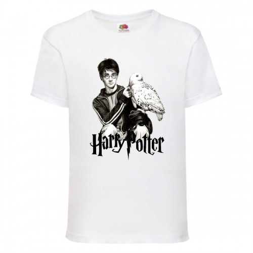 Футболка детская Гарри Поттер 010 (Harry Potter) белая (HPO wh 010) 128 см Футболка детская Гарри Поттер 010 (Harry Potter) белая (HPO wh 010) 128 см
