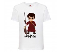 Футболка детская Гарри Поттер 011 (Harry Potter) белая (HPO wh 011) 128 см Футболка детская Гарри Поттер 011 (Harry Potter) белая (HPO wh 011) 128 см