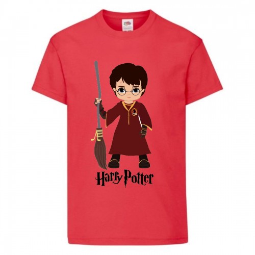 Футболка детская Гарри Поттер 011 (Harry Potter) красная (HPO rd 011) 128 см Футболка детская Гарри Поттер 011 (Harry Potter) красная (HPO rd 011) 128 см