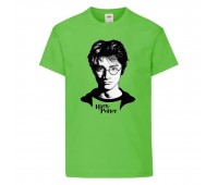 Футболка детская Гарри Поттер 003 (Harry Potter) светлозеленая (HPO lgrn 003) 140 см