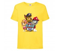 Футболка детская Щенячий патруль (Paw Patrol) желтая (puppies-yellow) размер 104 см Футболка детская Щенячий патруль (Paw Patrol) желтая (puppies-yellow) размер 104 см