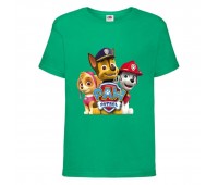 Футболка детская Щенячий патруль (Paw Patrol) зеленая (puppies-green) размер 104 см Футболка детская Щенячий патруль (Paw Patrol) зеленая (puppies-green) размер 104 см