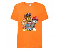 Футболка детская Щенячий патруль (Paw Patrol) оранжевая (puppies-orange) размер 104 см Футболка детская Щенячий патруль (Paw Patrol) оранжевая (puppies-orange) размер 104 см