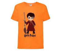 Футболка детская Гарри Поттер 011 (Harry Potter) оранжевая (HPO or 011) 128 см Футболка детская Гарри Поттер 011 (Harry Potter) оранжевая (HPO or 011) 128 см