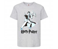 Футболка детская Гарри Поттер 007 (Harry Potter) серая (HPO gr 007) 128 см Футболка детская Гарри Поттер 007 (Harry Potter) серая (HPO gr 007) 128 см